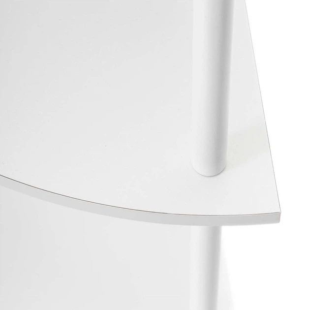 Стелаж SPRINGOS HA7547 кутовий 147 см Білий (5908455306973) - зображення 4