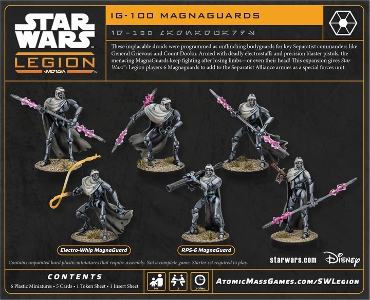 Dodatek do gry planszowej Atomic Mass Games Star Wars Legion 2.0: IG-100 Magnaguards (edycja międzynarodowa) (841333135270) - obraz 4