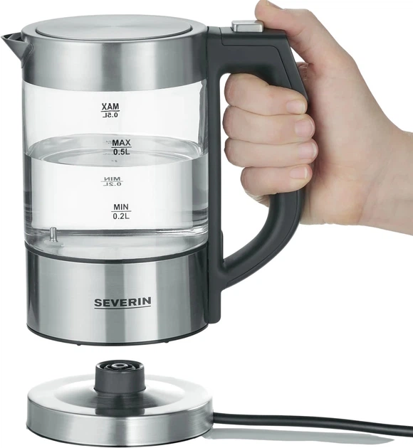 Czajnik elektryczny Severin WK 3458 Czarny - obraz 7