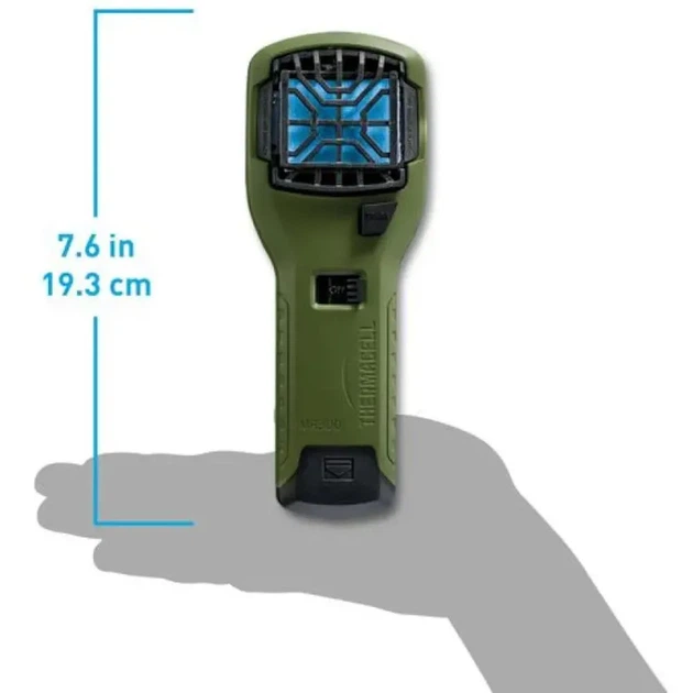 Устройство от комаров фумигатор Thermacell MR-300 Portable Mosquito Repeller Olive (100036040) - изображение 3