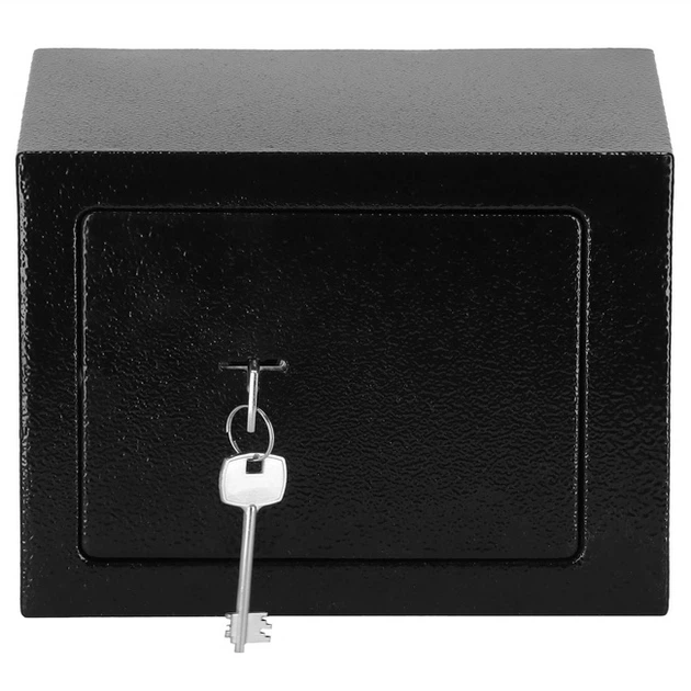 Домашній сейф SPRINGOS HA5052 23 x 17 x 17 см Чорний (5907719430744) - зображення 5