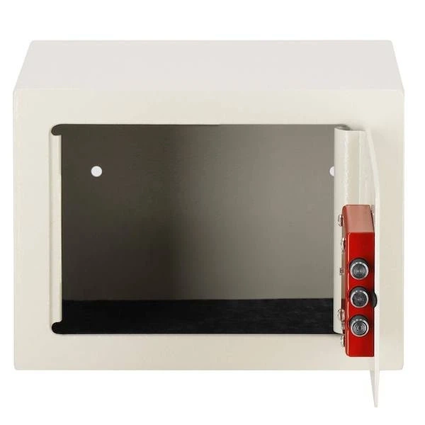 Домашній сейф SPRINGOS HA5051 23 x 17 x 17 см Бежевий (5907719430737) - зображення 2