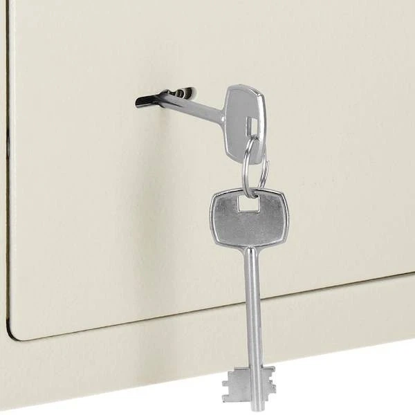 Домашній сейф SPRINGOS HA5051 23 x 17 x 17 см Бежевий (5907719430737) - зображення 5