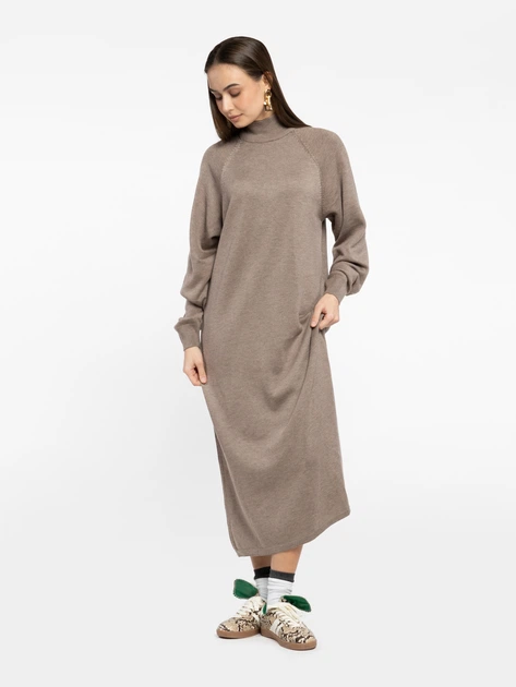 Сукня жіноча Arber Dress t-neck D1 WTR-210 L бежевий (W22.10.16.531) - Фото 6 Сукня жіноча Arber Dress t-neck D1 WTR-210 L бежевий (W22.10.16.531) - изображение 6