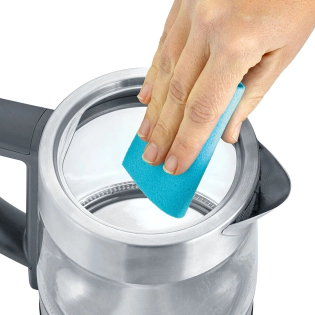 Czajnik elektryczny Severin WK 3473 1 l Szrebny - obraz 3