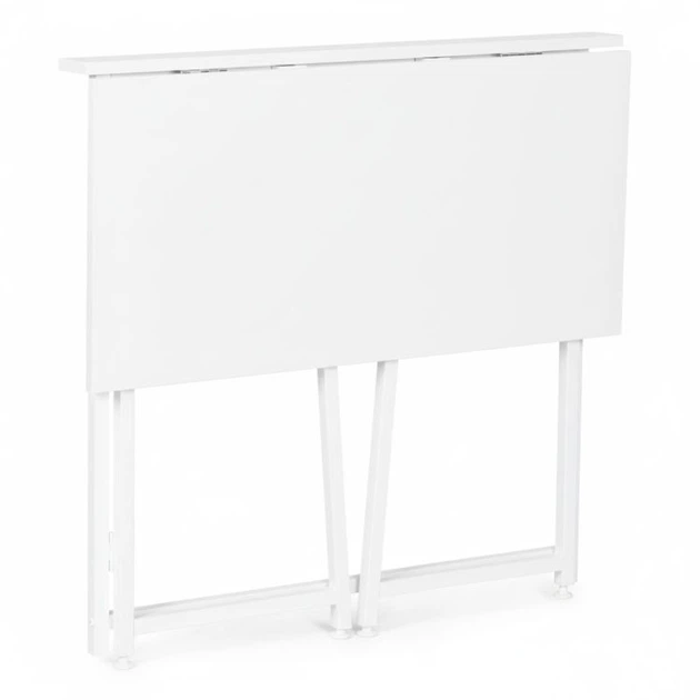 Biurko komputerowe ModernHome by Multistore składane 80 x 45 cm Białe (TH-FD-5) - obraz 2