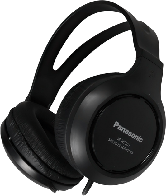 Наушники Panasonic RP-HT161E-K Black - Фото 4 Наушники Panasonic RP-HT161E-K Black - изображение 4