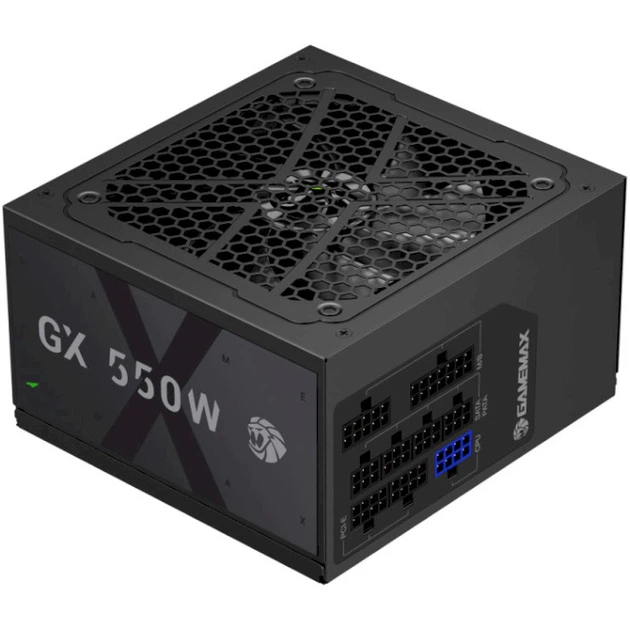 Блок живлення GameMax 550W GX 550GF - Фото 1 Блок живлення GameMax 550W GX 550GF - изображение 1