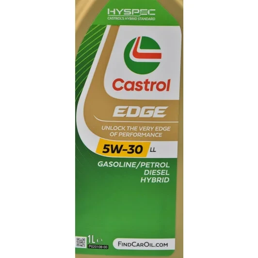 Олива моторна Castrol Edge 5W-30 LL (1л.) - Фото 2 Олива моторна Castrol Edge 5W-30 LL (1л.) - изображение 2