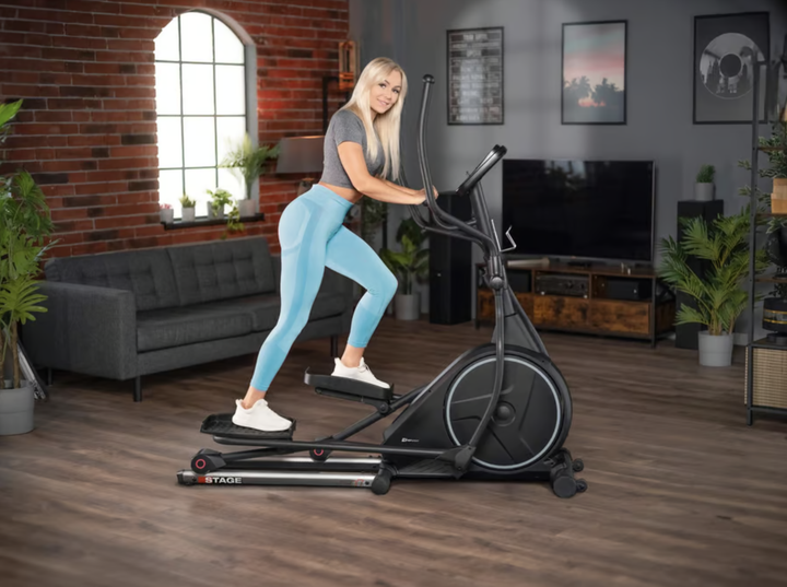 Орбитрек переднеприводный Hop-Sport HS-160CF Stage до 150 кг (Шаг 56 см) Bluetooth - изображение 3