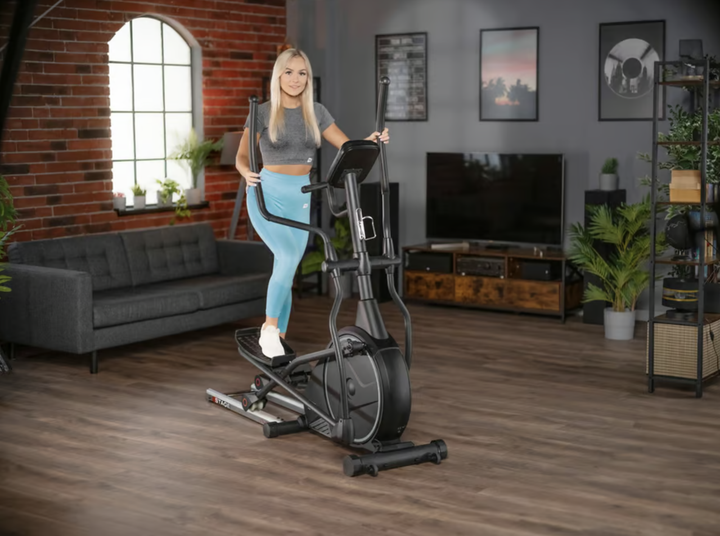 Орбитрек переднеприводный Hop-Sport HS-160CF Stage до 150 кг (Шаг 56 см) Bluetooth - изображение 12