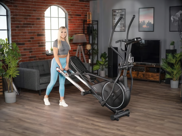 Орбитрек переднеприводный Hop-Sport HS-160CF Stage до 150 кг (Шаг 56 см) Bluetooth - изображение 14