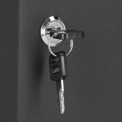 Skrzynka na klucze SPRINGOS HA5032 30 x 24 x 7,5 cm Czarna (5907719430546) - obraz 7