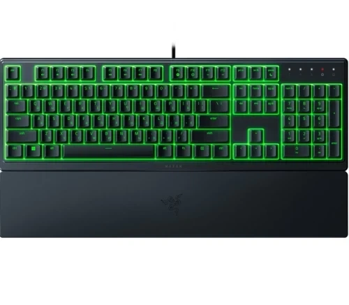 Клавиатура Razer Ornata V3 X UKR черный, подсветка RGB, USB, кабель 2м, 443 x 144 x 31 мм (RZ03-04471900-R371) - Фото 1 Клавиатура Razer Ornata V3 X UKR черный, подсветка RGB, USB, кабель 2м, 443 x 144 x 31 мм (RZ03-04471900-R371) - изображение 1