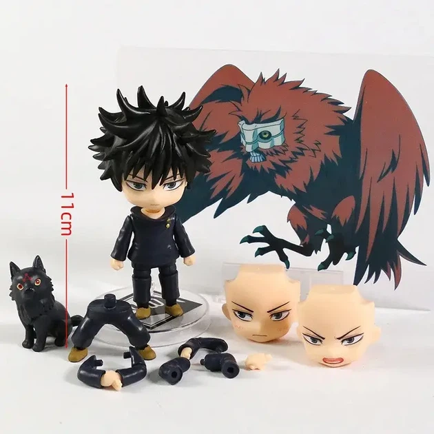 Аниме фигурка Нендороид 1506 Магическая Битва Мэгуми Фусигуро Jujutsu Kaisen, Fushiguro Megumi, Nendoroid, подвижная, 10 cм - Фото 3 Аниме фигурка Нендороид 1506 Магическая Битва Мэгуми Фусигуро Jujutsu Kaisen, Fushiguro Megumi, Nendoroid, подвижная, 10 cм - изображение 3
