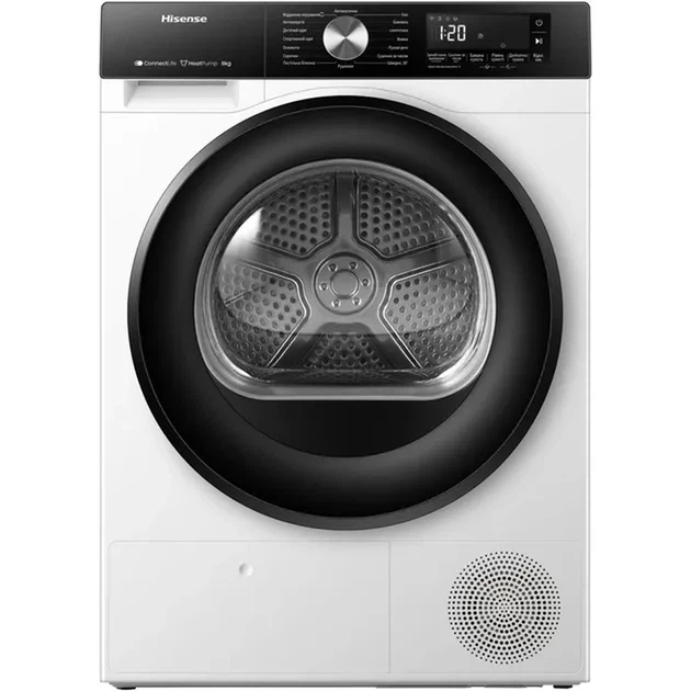 Сушильна машина HISENSE DH3S802BW3/UA - Фото 1 Сушильна машина HISENSE DH3S802BW3/UA - изображение 1