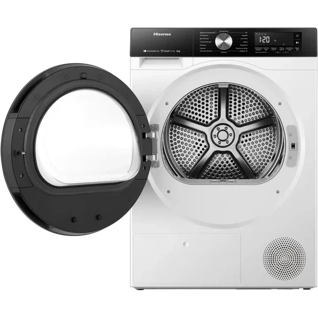 Сушильна машина HISENSE DH3S802BW3/UA - Фото 4 Сушильна машина HISENSE DH3S802BW3/UA - изображение 4