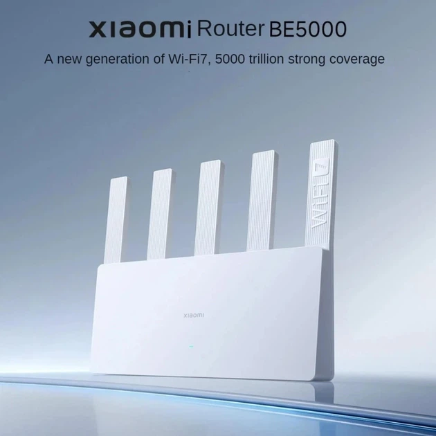 Маршрутизатор Xiaomi BE5000 WiFi 7 WAN 2,5 Гбит/с - изображение 3