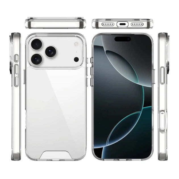 Прозрачный чехол для iPhone 17 Pro Max TPU Space Case - изображение 4