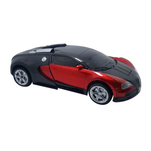 Машинка Трансформер Bugatti Car Robot Size 1:18 - изображение 3