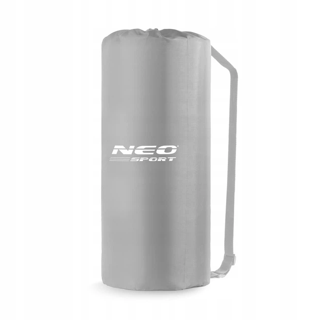 Mata zdrowotna do akupresury Neo Sport 190300 NS-903 z kolcami z poduszką 68 x 42 cm Czarno-srebrna (5903890617028) - obraz 7