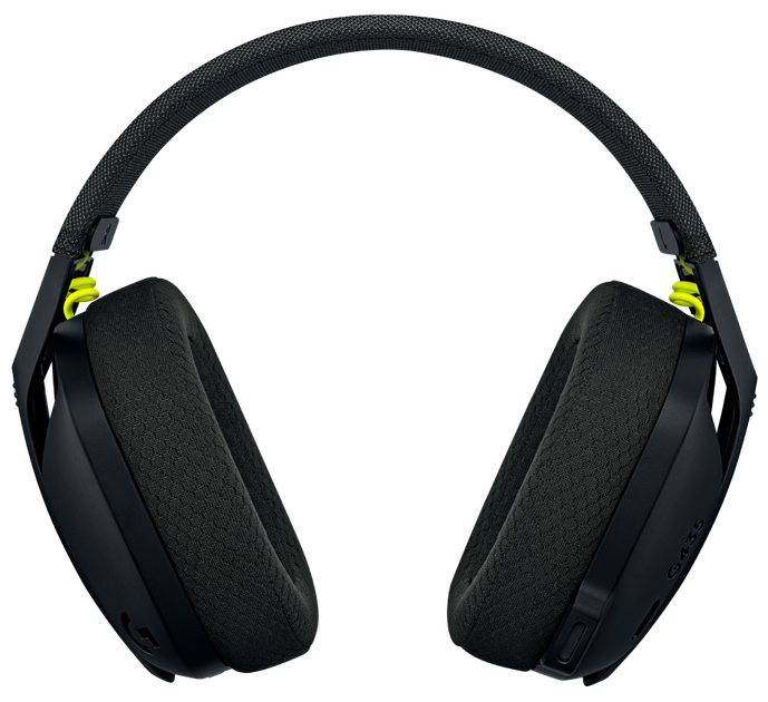 Компьютерная гарнитура Logitech G435 Ligtspeed Wireless Gaming Headset (981-001050) Black [64399] - изображение 2
