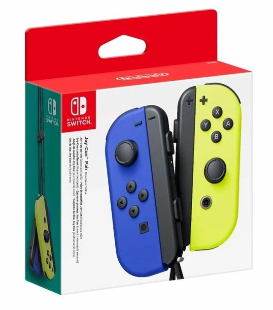 ⭐︎Switch⭐︎ Портативна ігрова приставка Nintendo Switch V2 with Neon Blue and