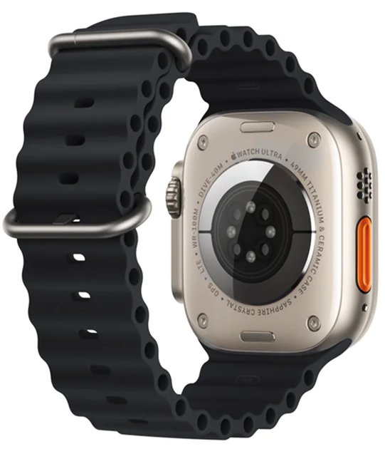 Ремешок Ocean Band для Apple Watch 42/44/45/46/49mm Black [76043] - изображение 3