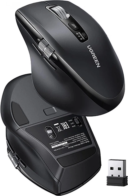 Миша Ugreen M751 Wireless Black (6941876247929) - зображення 2