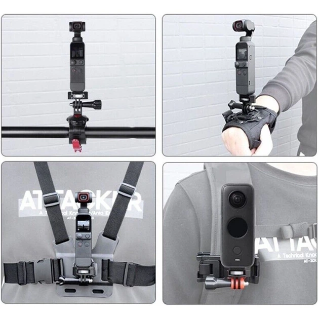 Адаптер на резьбу 1/4" с крепления AC Prof GP99A для экшн-камер Insta360 [143684] - изображение 5