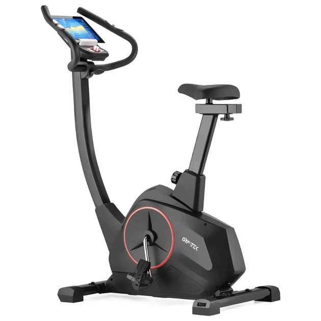 Велотренажер Gymtek XB4000 красный. Электромагнитный, 18 уровней, до 150 кг, для дома, кардио, Bluetooth - изображение 2