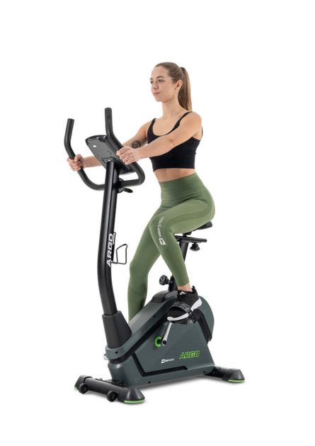 Велотренажер електромагнітний Hop-Sport HS-120H Argo + мат до 120 кг Bluetooth - изображение 13