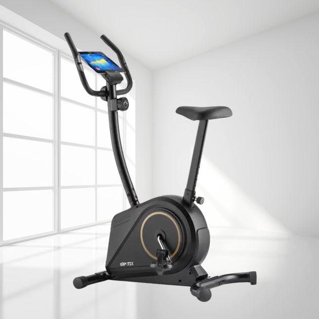 Велотренажер Gymtek XB700 золотой. Магнитный, до 120 кг, 8 уровней, для дома, кардио - изображение 14