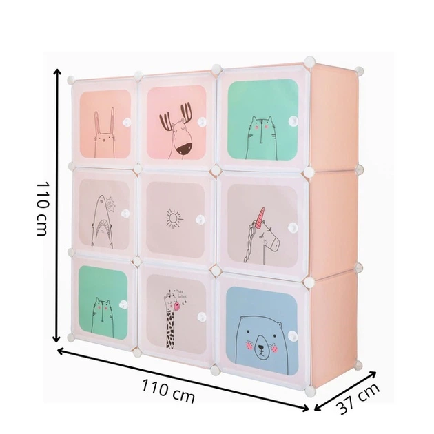 Szafka SPRINGOS HA0215 modułowa 9 półek (5908455300506) - obraz 3