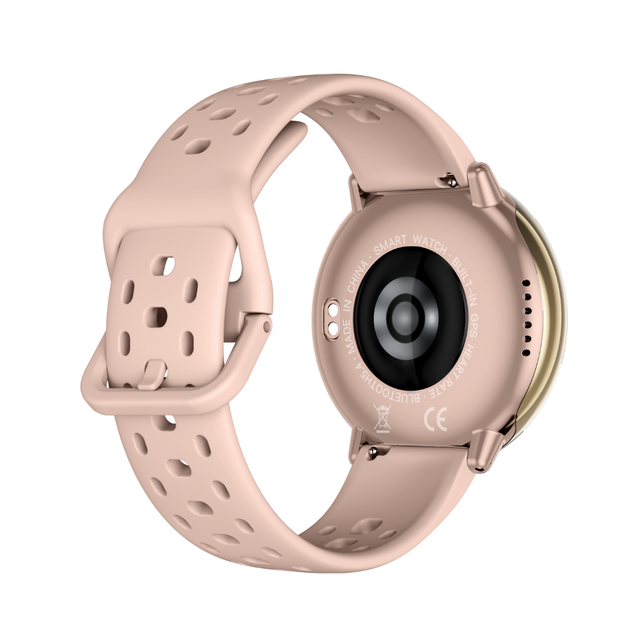 Смарт годинник жіночий Lemfo HD21 Gold (дзвінки, пульсометр, компас) AMOLED - Фото 4 Смарт годинник жіночий Lemfo HD21 Gold (дзвінки, пульсометр, компас) AMOLED - зображення 4