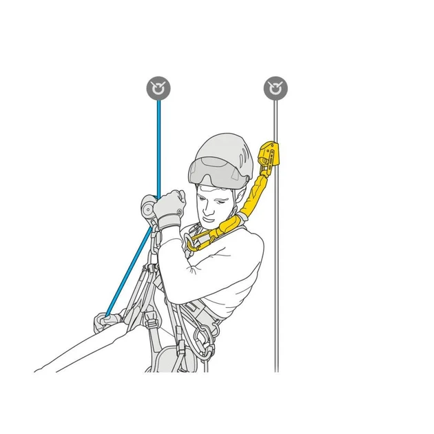 Амортизатор рывок Petzl Asap'sorber Int 20 см (100036705) - изображение 2