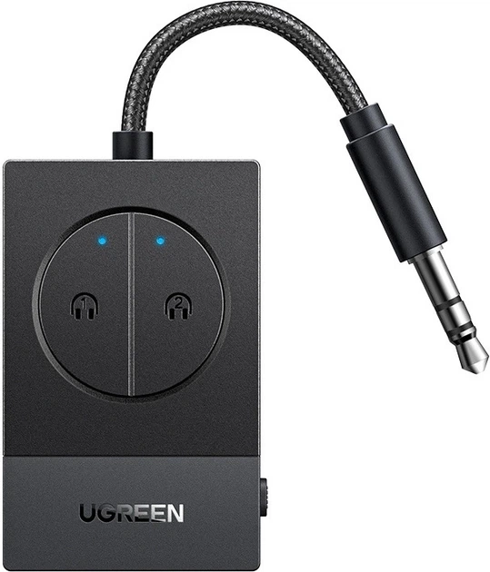 Odbiornik Ugreen BT305 Bluetooth 5.4 Transmitter Black (6941876267064) - obraz 5