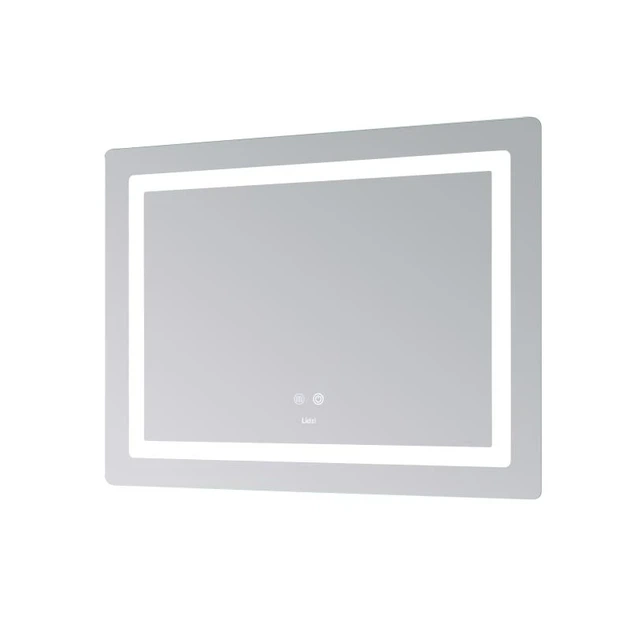 Зеркало Lidz Kubis (KU2) 800х600 с LED-подсветкой Touch, с антизапотеванием, с диммером, рег. яркости LD78LF904806048446 - изображение 5