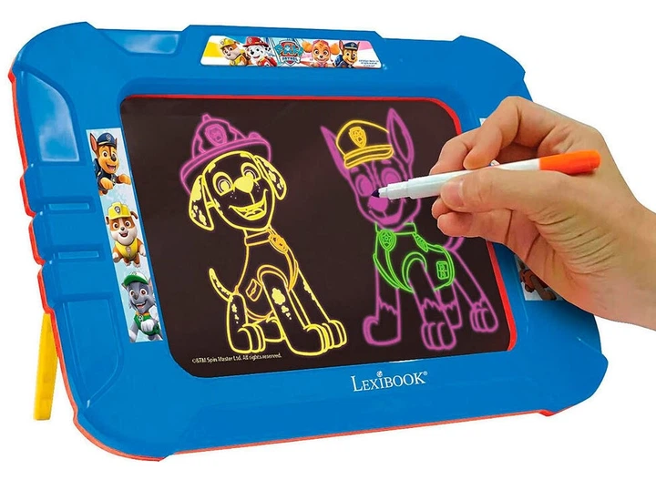 Tablica podświetlana do rysowania Lexibook Paw Patrol (3380743084114) - obraz 3