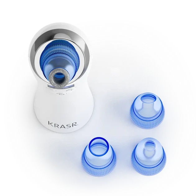 Вакуумный очиститель пор KRASR Comedo Suction, аппарат для микродермабразии и удаления черных точек (5 уровней) - Фото 4 Вакуумный очиститель пор KRASR Comedo Suction, аппарат для микродермабразии и удаления черных точек (5 уровней) - изображение 4