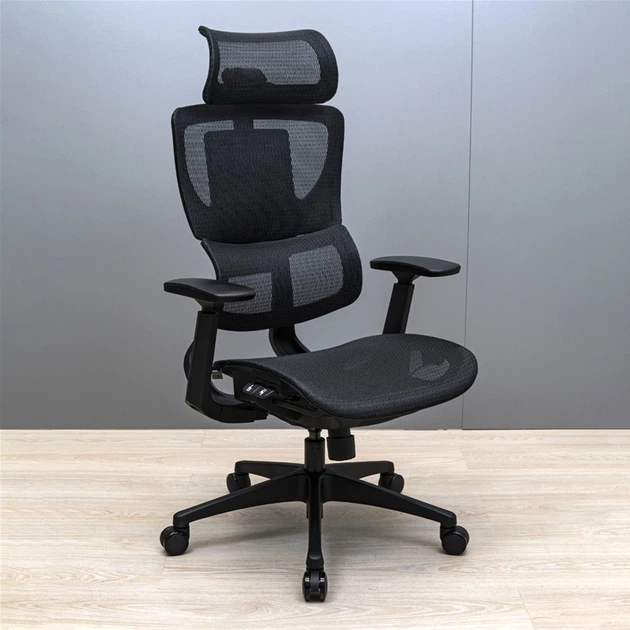 Крісло геймерське ергономічне Richman Ergotex MultiButtons/3D/3D PL Black (1410199039) - зображення 4