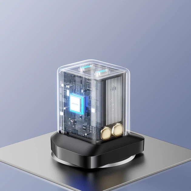 Ładowarka sieciowa JOYROOM JR-TCG17 45W 2 x- USB-C UK Black (6941237127365) - obraz 8