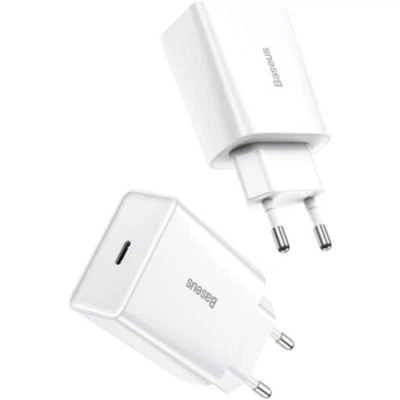 Зарядное устройство Baseus Speed Mini Quick Charger White (CCFS-SN02) - изображение 5