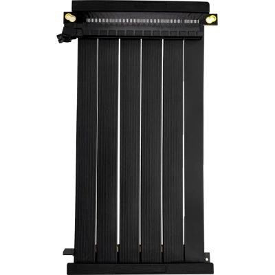 Райзер PcCooler Vertical GPU RISER CABLE PCI-E BK 4.0 185мм PCI-E4.0X16 Чор (RC185 BK 4.0) - зображення 3