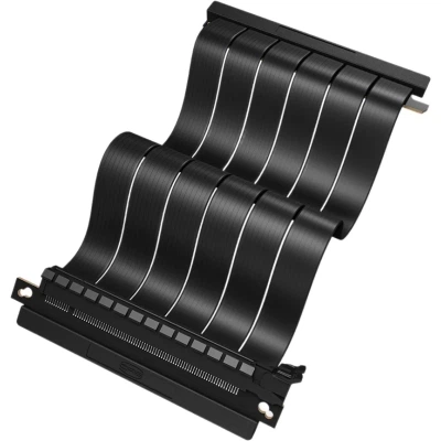 Райзер PcCooler Vertical GPU RISER CABLE PCI-E BK 4.0 185мм PCI-E4.0X16 Чор (RC185 BK 4.0) - зображення 4