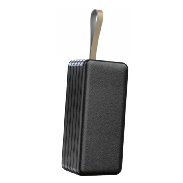 Портативний зовнішній акумулятор Power Bank 100000 mAh чорний - Фото 1 Портативний зовнішній акумулятор Power Bank 100000 mAh чорний - зображення 1