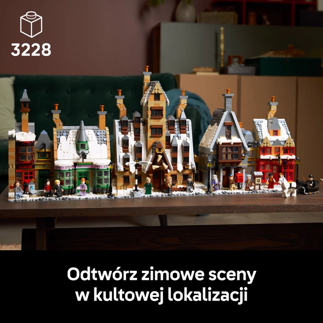 Конструктор LEGO Harry Potter Село Гоґсмід — колекційне видання 3228 деталей (76457) - зображення 3