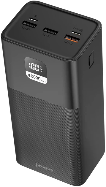 Powerbank Proove Giant 40000mAh 100W Black (PBGI99320001) - obraz 3