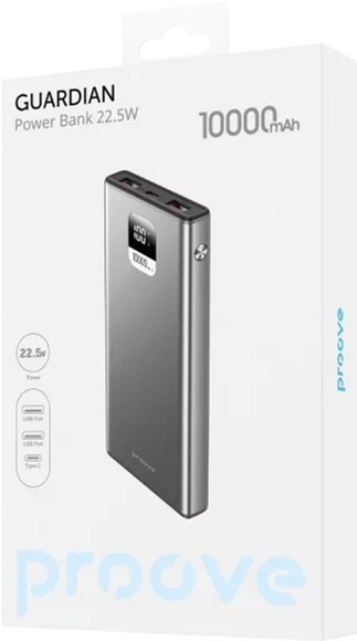 Powerbank Proove Guardian 10000 mAh 22.5W Metal Gray (PBG122210004) - obraz 2