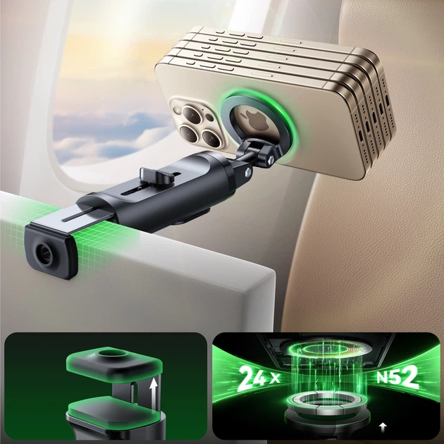  Selfie-tripod JOYROOM JR-ZS509 Black (6956116782320) - obraz 5